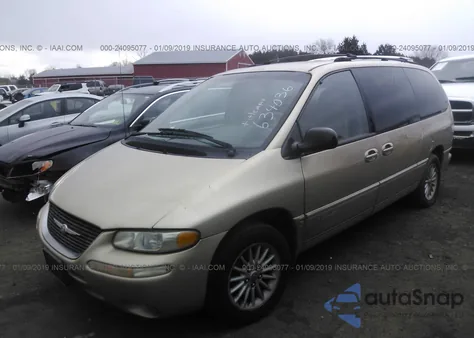 2000 Chrysler Town & Country Lxi из США, поврежденный, VIN 1C4GP54L6YB634036